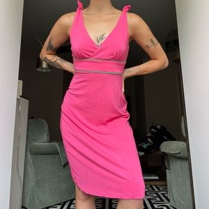 Lilly Pulitzer V-Neck Empire Waist Summer Jersey Dress!